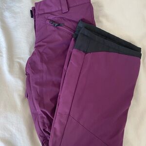 Ripzone Purple Insulated Winter Outdoor Snow‎ Ski Pants Women's Size Small